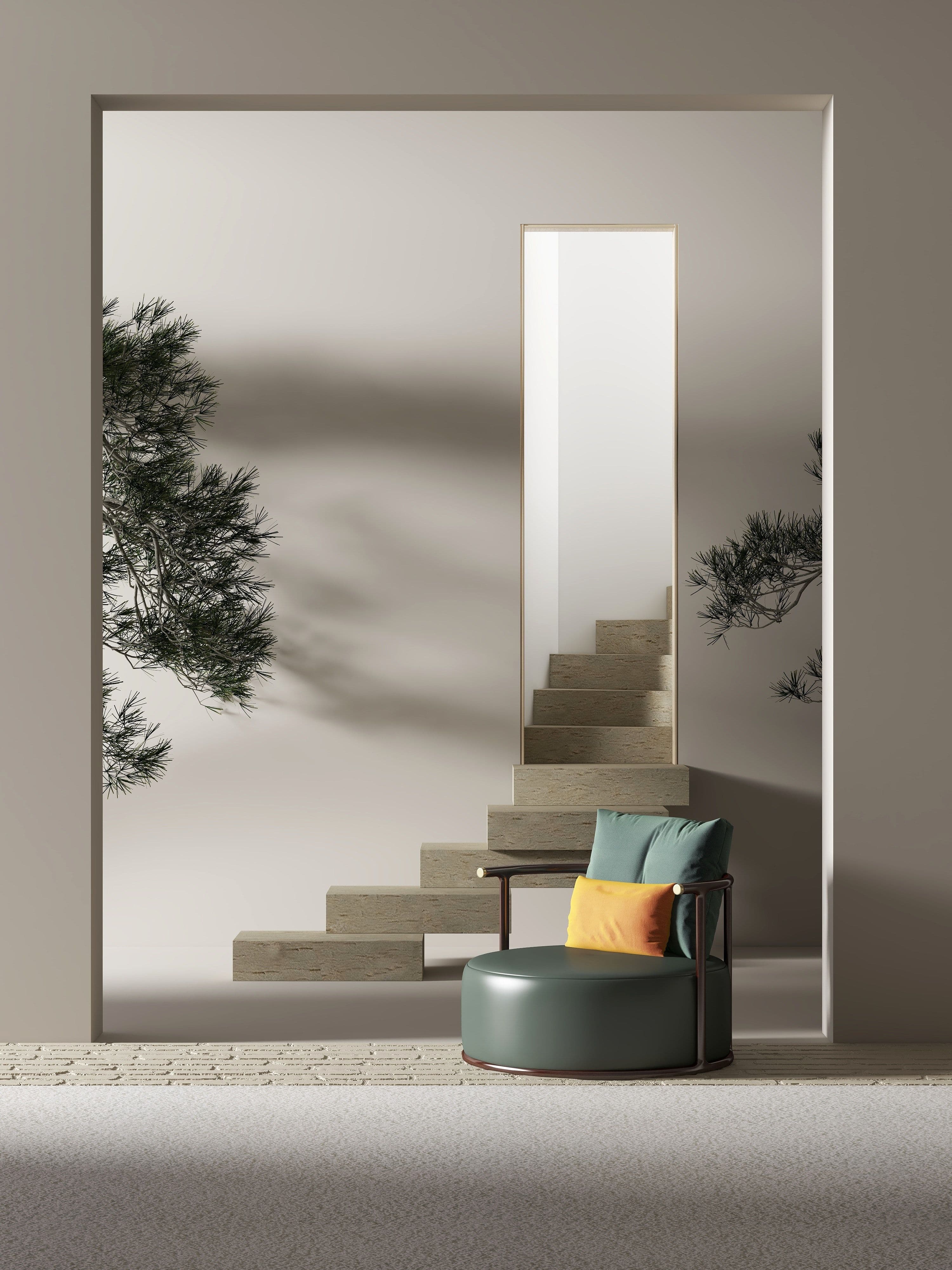 Organic Wall Mirror